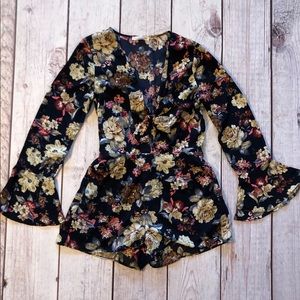 Floral Romper